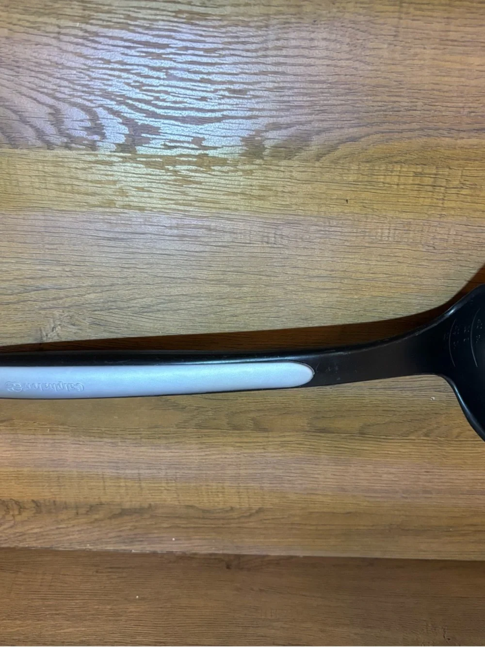 Calphalon Nylon & Silicone Long Handle‎ Black & Grey Ladle 13”